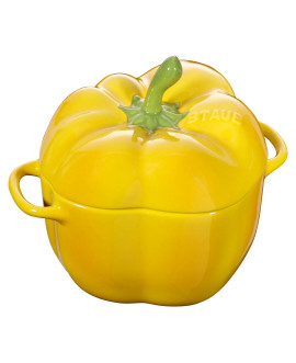 Staub Ceramique Cocotte Peperone 11 cm Gialla