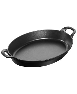 Staub Specialities Pirofila Ovale Ghisa 24cm x 18 cm nera
