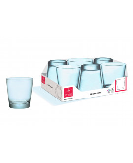 3 unità Glass Bormioli Rocco Confezione 3 Bicchiere Sestriere Cl 37 Multicolore 