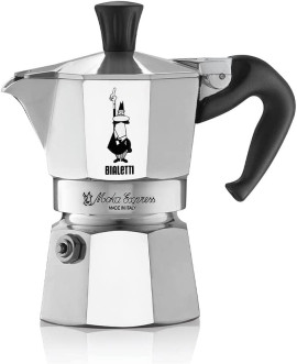 Bialetti Caffettiera Moka Express Originale Non Adatta A Induzione...