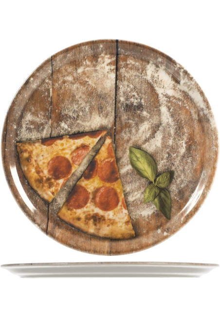 Set 6 Piatti In Legno Rettangolari Space Home - 30x20 Cm, Per Servire Pizza, Carne, Formaggi, Ideali Per Tavoli E Buffet