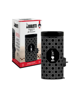 Bialetti Barattolo Dosacaffè Nero da 1 Tazza a 9 Tazze