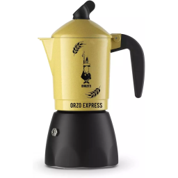 Bialetti Orziera Caffettiera Orzo Express 2 e 4 Tazze in Alluminio
