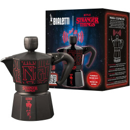 Bialetti Moka Express Stranger Things Pomolo Musicale con ricarica...