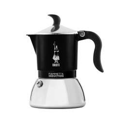 Bialetti La Fiammetta Nera Caffettiera Moka per Induzione Originale...