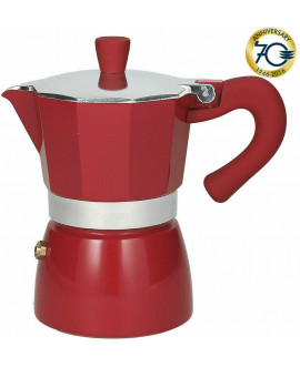 Caffettiera Moka Tognana Coffee Star 1 Tazza Smarty Rosso Rubino